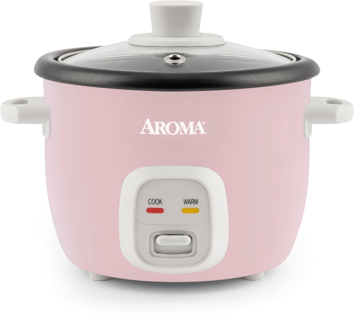 Aroma Housewares 4 xícaras (cozidas)/panela de arroz e grãos de 1 litro (ARC-302NGP), rosa