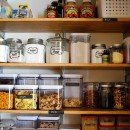Organização e limpeza da despensa