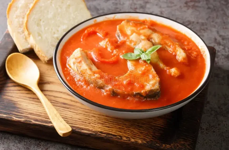 Sopa de Peixe - Halászlé (Hungria) 2