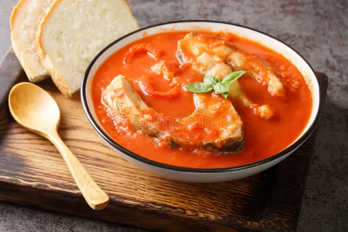 Sopa de Peixe - Halászlé (Hungria) 2
