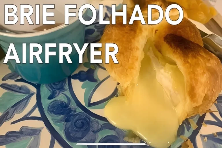Queijo Brie Folhado na Air Fryer - Uma delícia Francesa!