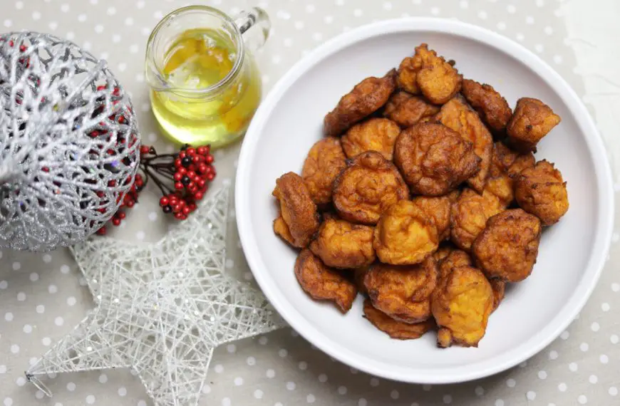Filhós de Abóbora e Laranja