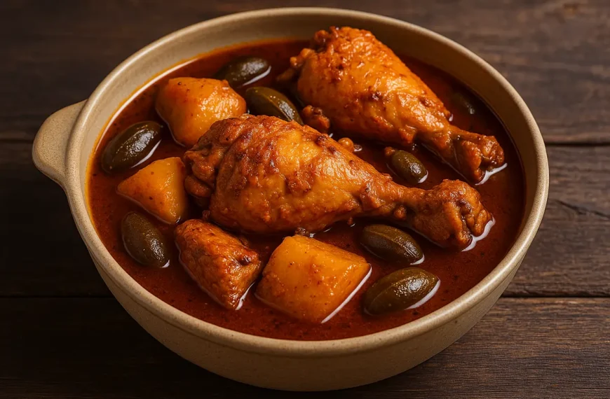 Moamba de Galinha (Angola) 2