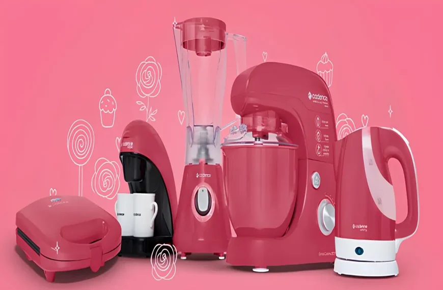 Eletrodomésticos rosa tendência “barbiecore”